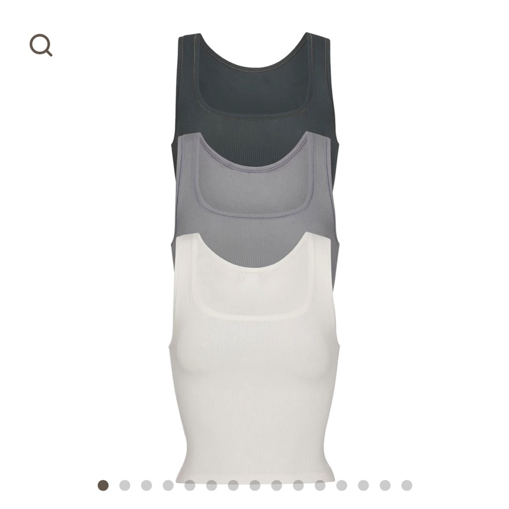 SKIMS COTTON RIB TANK SET